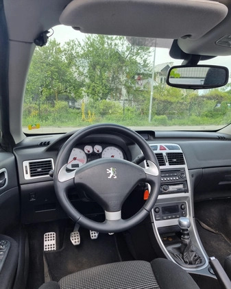 Peugeot 307 CC cena 9200 przebieg: 294000, rok produkcji 2006 z Kraków małe 22